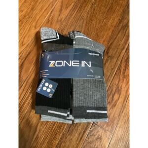 Zone In 5-Pack Men’s Crew Socks – Everyday Essential